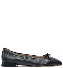 Baleriny Caprice granatowe damskie 