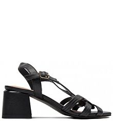 Sandały na słupku Gioseppo czarne 