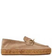 Espadryle LOVE MOSCHINO beżowe damskie 