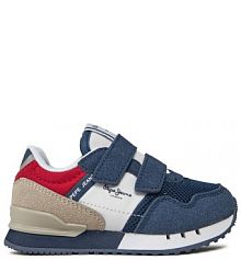 Buty na rzepy Pepe Jeans granatowe dziecięce 