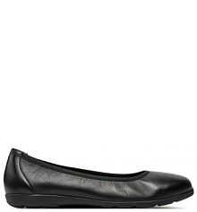 Baleriny Caprice czarne damskie 