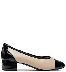 Czółenka Caprice beżowe 