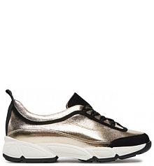 Sneakersy Baldowski złote damskie 