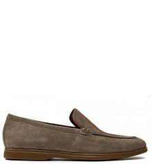 Półbuty wsuwane Geox brązowe męskie 