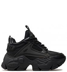 Sneakersy Buffalo czarne damskie 