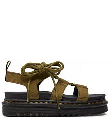Sandały Dr. Martens khaki damskie 