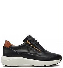 Sneakersy Clarks czarne damskie 