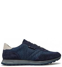 Sneakersy Bugatti granatowe męskie 