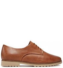 Oksfordki Tamaris brązowe 