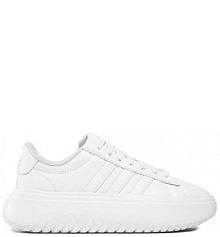 Półbuty sznurowane adidas białe damskie 