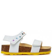 Sandały Superfit białe dziecięce 