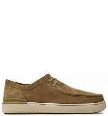 Półbuty sznurowane Clarks beżowe męskie 