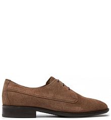 Półbuty sznurowane BOSS beżowe męskie 