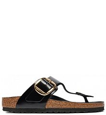 Japonki Birkenstock czarne damskie 