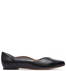 Baleriny Caprice czarne damskie 