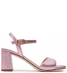 Sandały na słupku Unisa różowe 