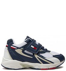 Buty na rzepy Tommy Hilfiger niebieskie dziecięce 