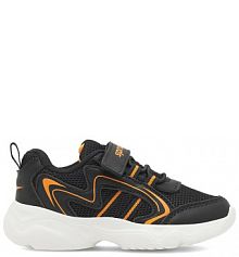 Buty na rzepy Sprandi czarne dziecięce 