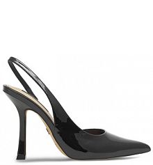 Sandały na szpilce Nine West czarne 