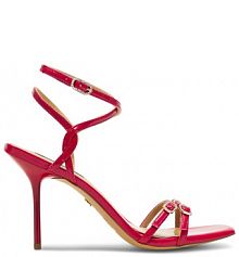 Sandały na szpilce Nine West czerwone 