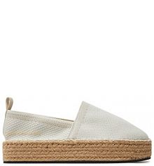 Espadryle Calvin Klein Jeans écru damskie 