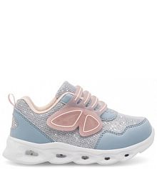 Buty na rzepy Nelli Blu niebieskie dziecięce 