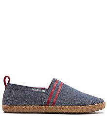 Espadryle Tommy Hilfiger granatowe męskie 