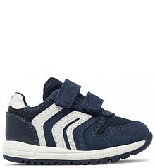 Buty na rzepy Geox granatowe dziecięce 