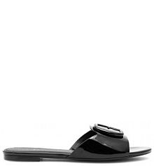 Klapki Eva Minge czarne damskie 