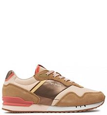 Sneakersy Pepe Jeans beżowe damskie 