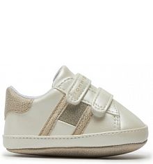 Buty na rzepy Tommy Hilfiger beżowe dziecięce 