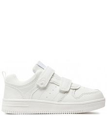 Buty na rzepy Leaf białe dziecięce 