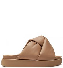 Klapki Inuikii beżowe damskie 