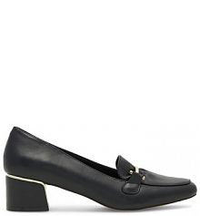 Półbuty na obcasie Lasocki czarne damskie 