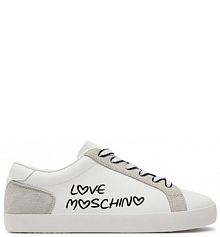 Sneakersy LOVE MOSCHINO białe damskie 
