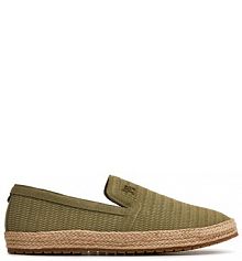 Espadryle Tommy Hilfiger zielone męskie 