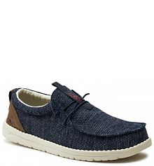 Półbuty sznurowane CMP granatowe męskie 