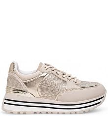 Sneakersy Eva Minge beżowe damskie 