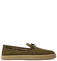 Espadryle Geox zielone męskie 