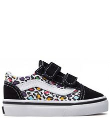 Buty na rzepy Vans czarne dziecięce 