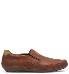 Półbuty wsuwane Rieker brązowe męskie 