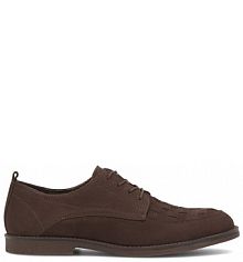 Półbuty sznurowane Lasocki brązowe męskie 