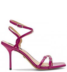 Sandały na szpilce Nine West różowe 