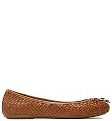 Baleriny Geox brązowe damskie 