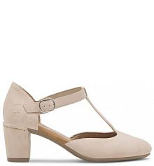 Czółenka Rieker różowe 