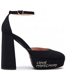 Czółenka LOVE MOSCHINO czarne 