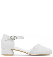 Buty komunijne Nelli Blu białe dziecięce 