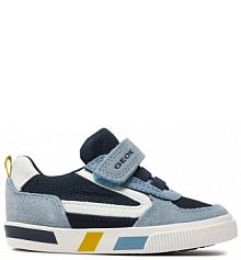 Buty na rzepy Geox niebieskie dziecięce 