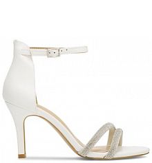 Sandały na szpilce Jenny Fairy białe 