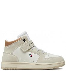 Buty na rzepy Tommy Hilfiger białe dziecięce 